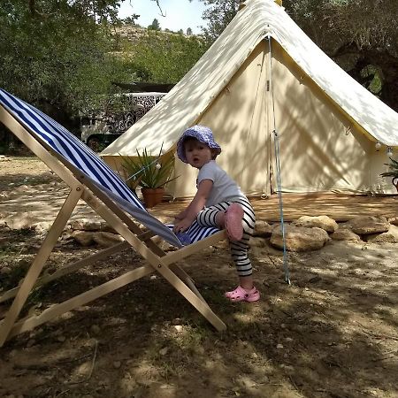 Family Bell Tent Villa Tortosa Eksteriør bilde