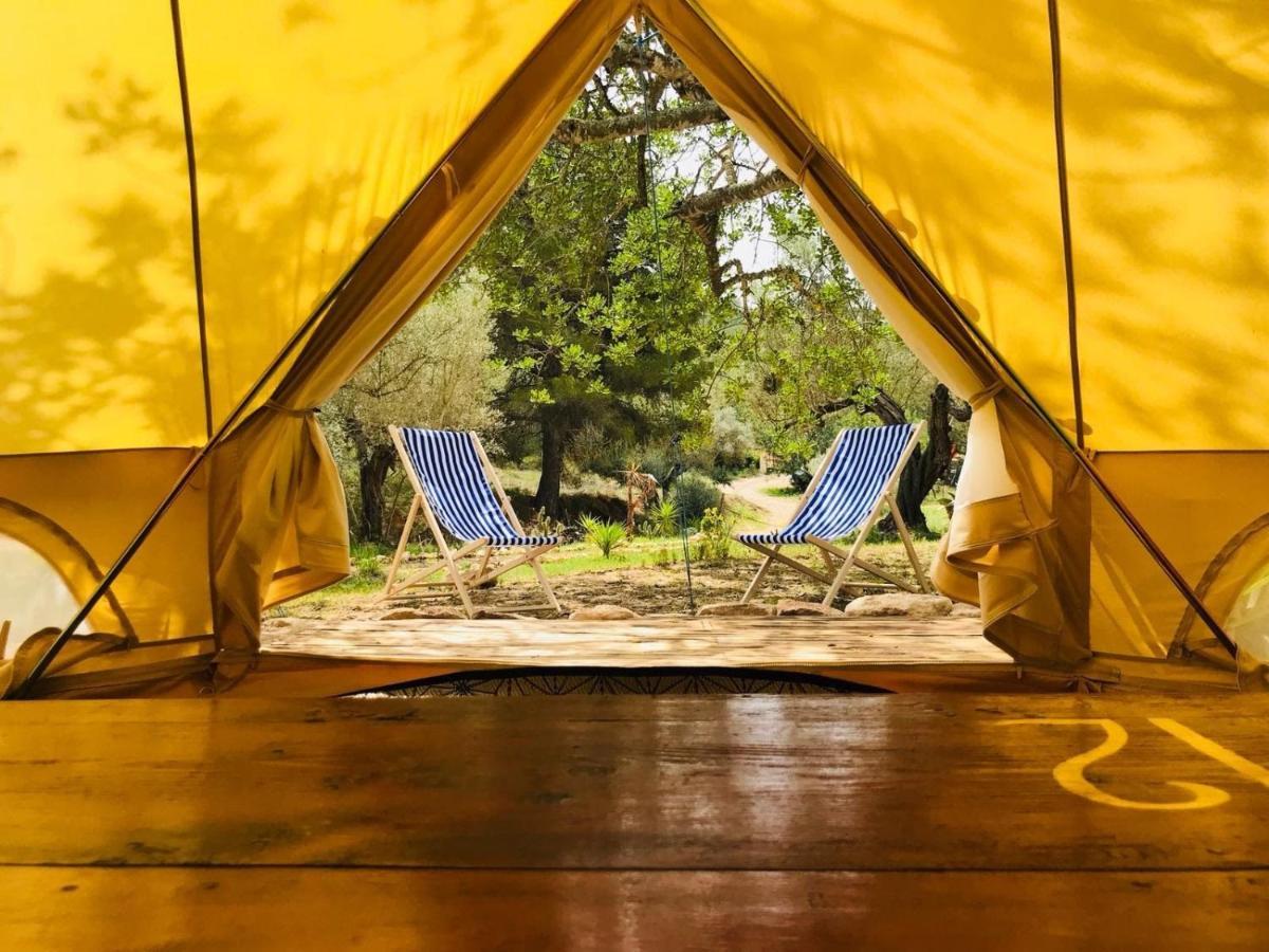 Family Bell Tent Villa Tortosa Eksteriør bilde